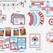 Carnival Circus Birthday Party Signs Games Printable DIY Large Yard Signs (digital version) PDF (112 Signs included)