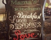 Chalkboard Signs, new custom designs