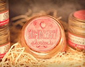 All Natural - Strawberry Shortcake - Lip Balm Jelly - Summer Berries and Farm Fresh Cream