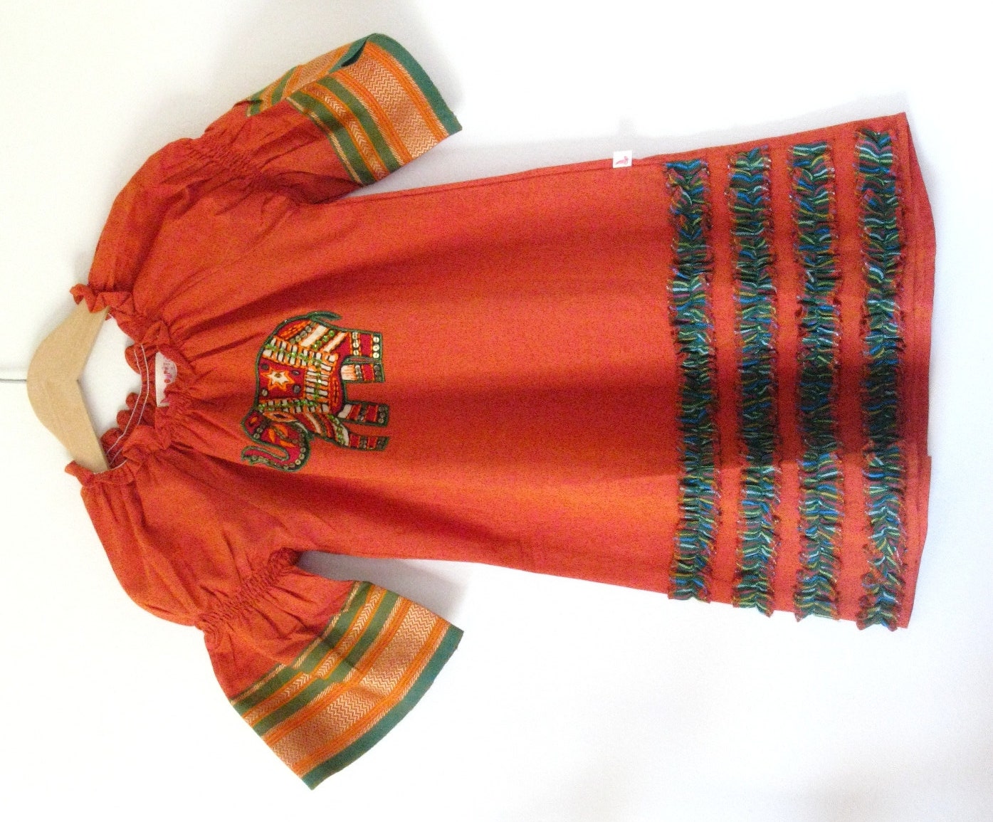 Boutique 'ELEPHANT' girls  tunic-2T 3T 4T girls 5 6-NEW Spring/summer- girls tunic dress