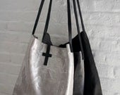 Linen Bag - Silver, Grey or Black
