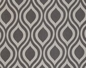 Custom Rod Pocket Curtains-Pair-Nicole, Grey Laken