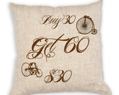 Antique Vintage Illustrations Buy 30 Get 60 Digital Downloads for Burlap Pillows, Papercrafts, Tote Bags, Transfer, Pillows, etc