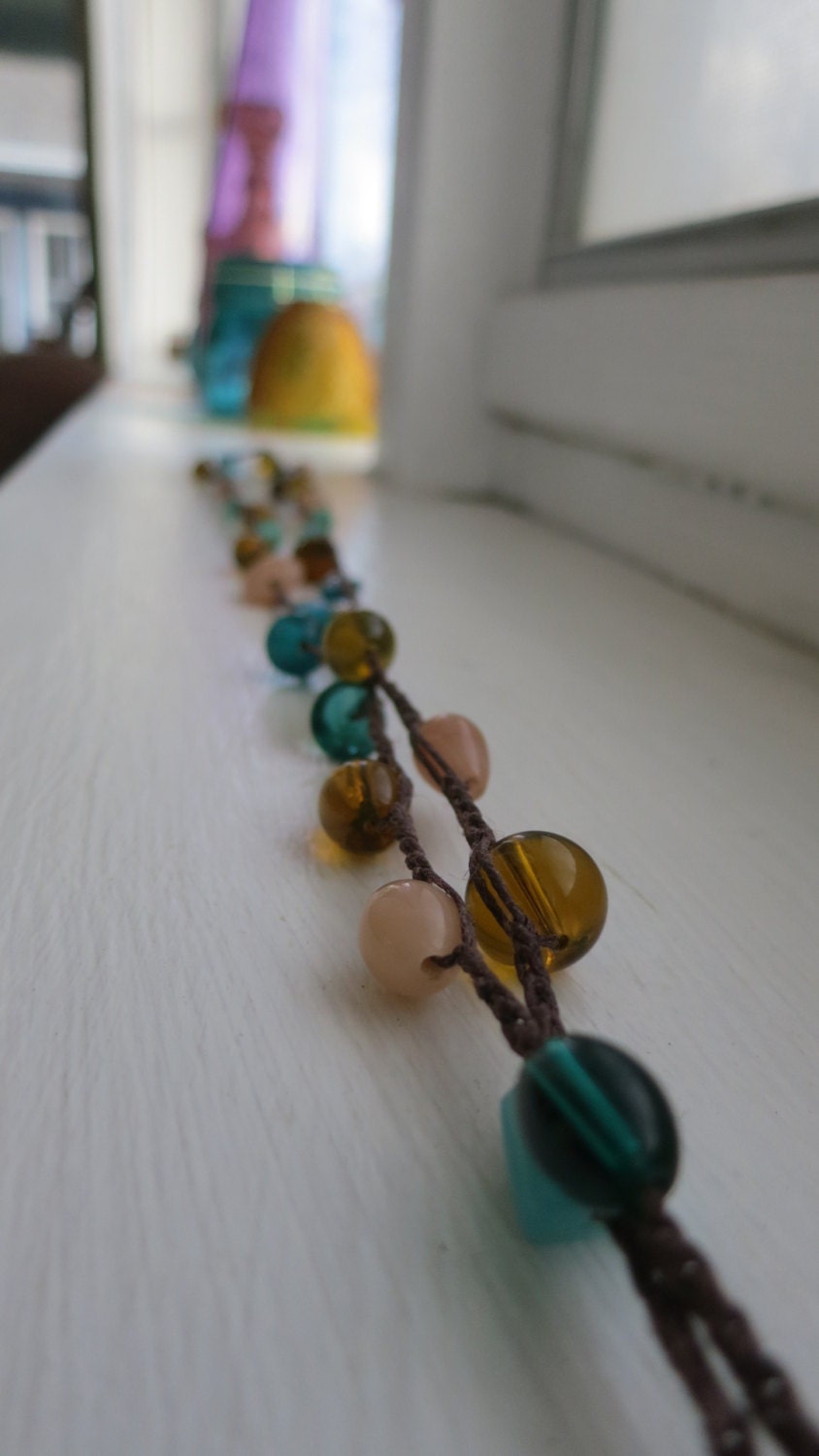 Spanish Opera: Versatile necklace/ bracelet / headband / belt