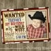 Cowboy Birthday Party Invitation - Photo Option