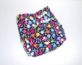 One Size Fitted Pocket Diaper - Candy Pop - Seconds