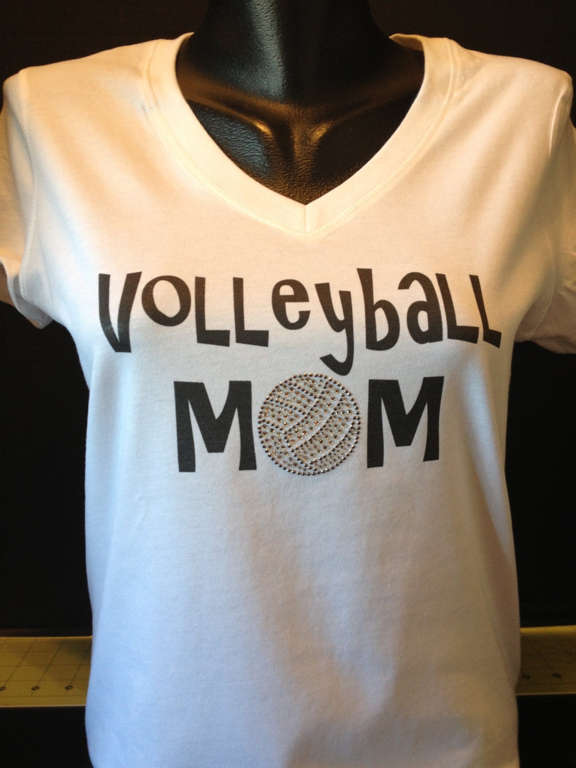 Volleyball Mom Bling and Print and Bling by flashyexpressions