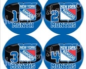 Pick your team - Hockey Monthly Onesies Stickers, NHL Baby Stickers for Onesies, Month Stickers Il_170x135