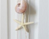 Beach Decor Starfish and Shell Garland