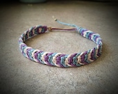 Fairy Dust Natural Fishbone-Knot Hemp Bracelet