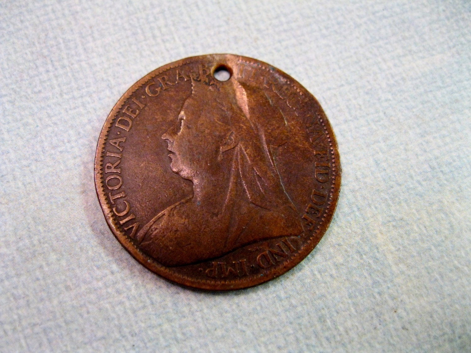 Vintage Great Britain Penny 1901