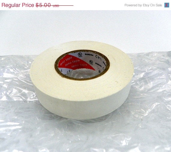 Electrical Tape - White Vinyl tape 3/4 inch width
