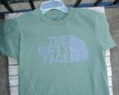 Dirty Face boy's tee handpainted
