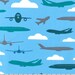 R. Kaufman - Boy Toys - Airplanes - Sky