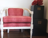 Lee Jofa Cheetah Print Vintage Chair