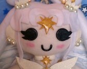 MADE TO ORDER, Sailor Moon Inspired Kawaii Sailor Cosmos Plush :3