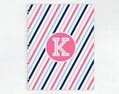 Personalized Spiral Bound Notebook - Cheerful Stripe Collection Il_170x135