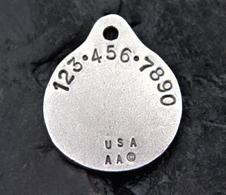 Dog Tag - Pet Tag - Dog ID Tag - Pet Accessories - Custom - Hand Stamped - Personalized