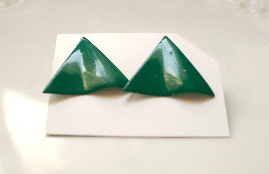 Pyramid Earrings