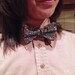 Clip On Bow Tie - Flower Confetti Classic Clo Bow Tie - Classic Bow Tie - Floral Bow Tie