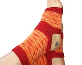 Hand Knit Yoga Socks - Pilates Socks - PiYo Socks - Dance Socks - Pedicure Socks Flip-flop Socks - Fun - Whimsical - Made to Order