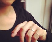 Handmade Gold Filled Sideways Cross Ring - Handmade By CoCo - Everyday Jewelry - Fits Your Size