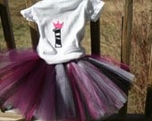 FIRST BIRTHDAY ZEBRA Tutu  Hot Rockin  Pink Zebra Tutu 1st Birthday Portraits Pary Time with 2  Matching Gerber Daisies