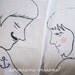 2 pillow cover shall we sleep togheter