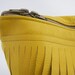 Fringes Leather Statement Clutch