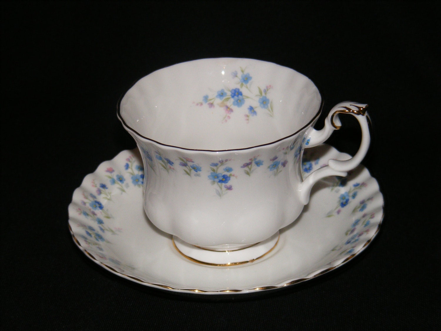 Royal Albert Teacup and Saucer Memory lane Circa 1964-