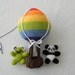 Air Balloon baby mobile