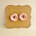 Pink Fabric Earrings, Pastel Flower Studs, Bridal Jewelry, Bridesmaid Gift, Small Fabric Flowers, Soft Pale Pink Satin
