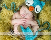 Crochet Baby Hat Owl
