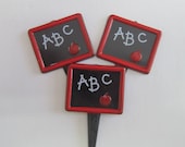 ABC Black board Back to School Cupcake Topper Picks Il_170x135