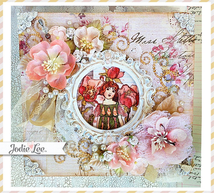 Fairy Rhymes Trinkets & Treasures Box Kit Club Project for April 2013 by Jodie Lee for Prima Marketing