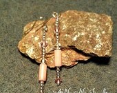 Pink Coral Earrings