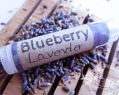 Organic VEGAN Lip Butter - Blueberry Lavender - Nourishing Herbal Balm - NEW