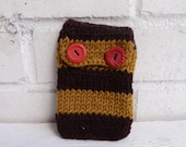 Chocolate & Spicy Mustard Iphone Pouch