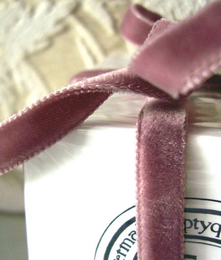 Velvet ribbon wrap- bouquets