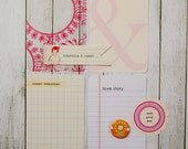 Journaling Cards & Badge Set Notebook Basic 23 - Sweet  - Project Life - Scrapbooking - Pink - Hambly Overlay - Badge - Girl
