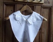 peter pan collar vintage white lace  blouse front clothing ladies accessory preppy womens geek