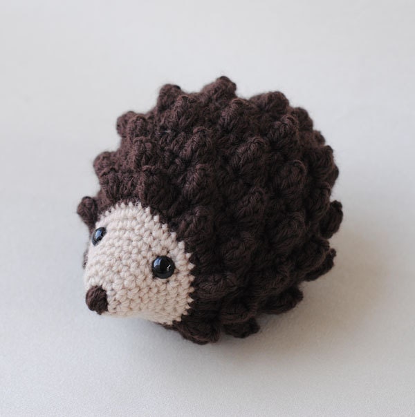 Items Similar To Hedgehog Stuffed Animal, Hand Crocheted Hedgie, Simple 