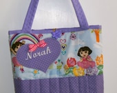 Personalized Dora The Explorer & Friends Coloring Bag Great Gift Idea