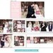 INSTANT DOWNLOAD - 12x12 Wedding album template - Heartfelt Love - E724