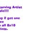 Starving Artist Sale convo me the free print you would like with your purchase