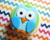 Owl Cupcake topper custom fondant toppers Il_170x135