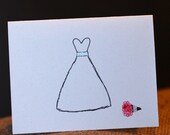 Simple Bride Card
