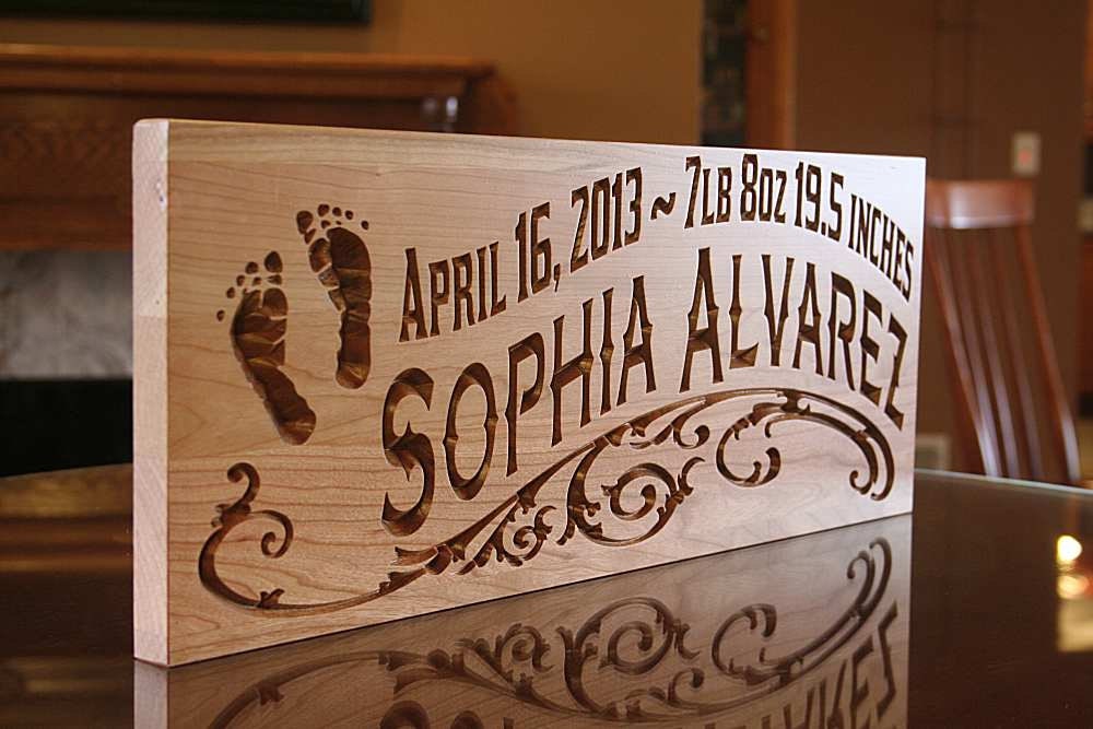 Popular items for custom baby sign on Etsy