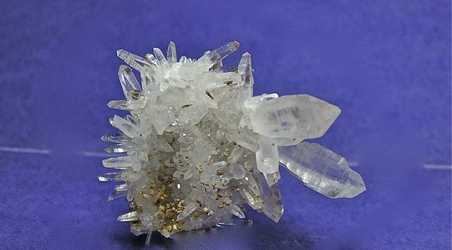 Quartz Crystal Cluster Starburst Mineral Specimen Scepters Reverse Scepters and Siderite
