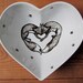Love Foxes heart-shaped ceramic bowl - Valentines - love